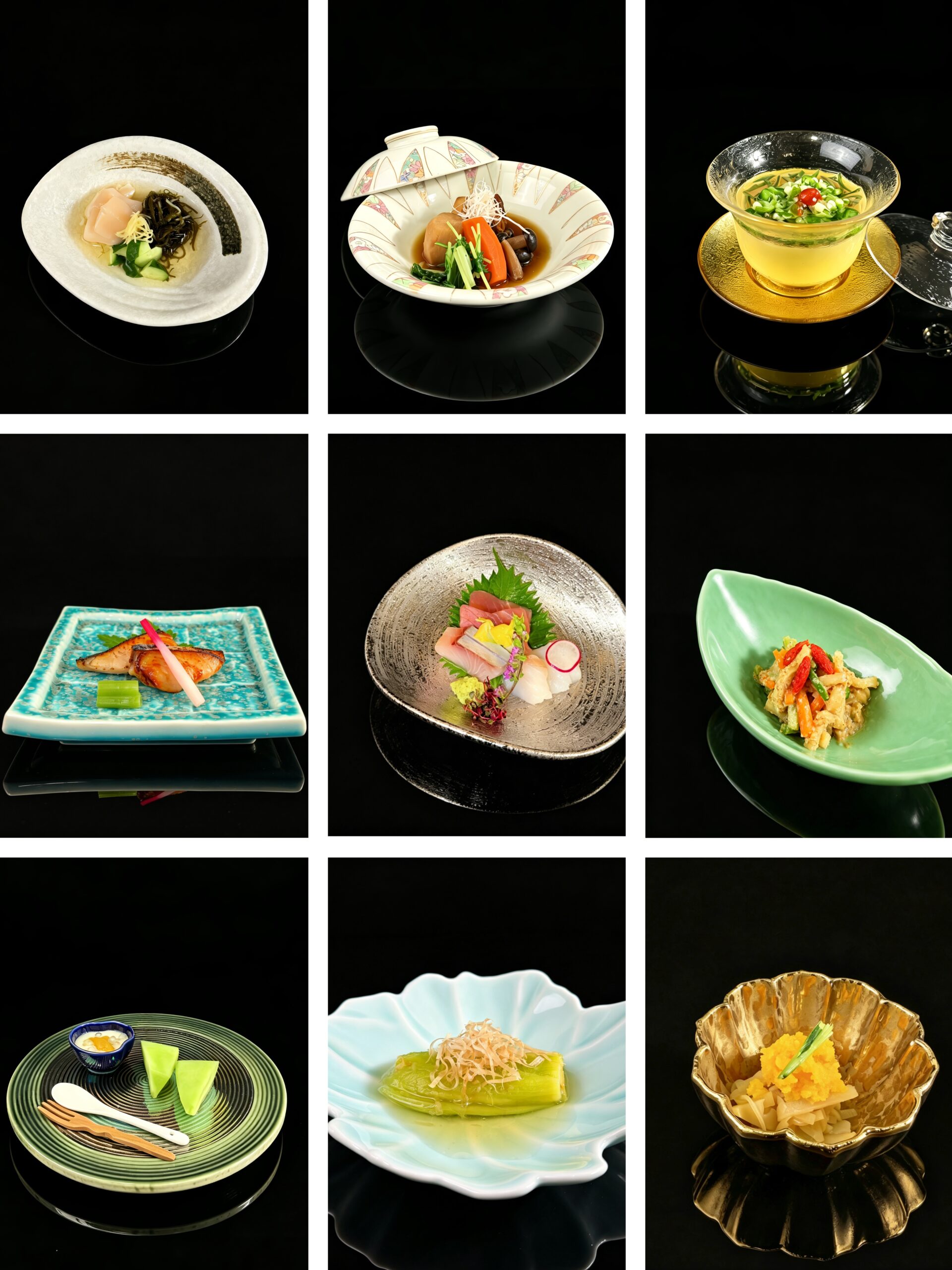 当館のお料理とお酒